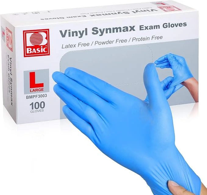 Disposable Medical Vinyl Exam Gloves - Latex-Free & Powder-Free